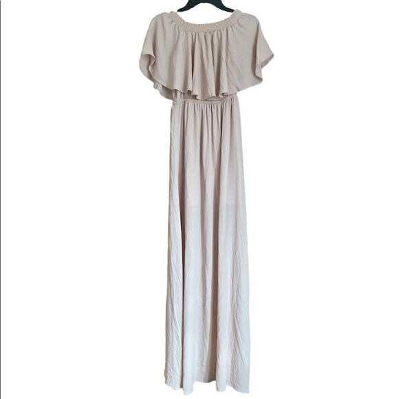 NWOT Show Me Your Mumu Hacienda Maxi Dress In Dusty Blush S - Picture 4 of 8
